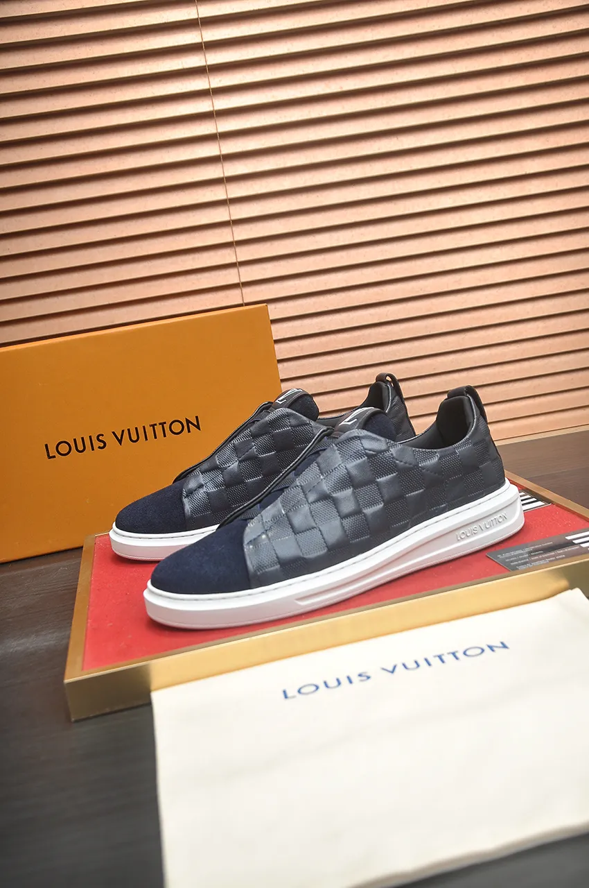Men's shoes💰460💶【LOUIS VUITTON】Same model from LV.Louis Vuitton official website [satisfied] original single hot model LV original factory cowhide material👑1:1 original plate sheepskin lining, body accessories one to one mold opening💪 counter quality 🙏 Dear friends, if you still worry about wearing matching shoes💋, then these shoes are your best choice🎁🎁! 38-45 (45 is custom-made and cannot be returned or exchanged)